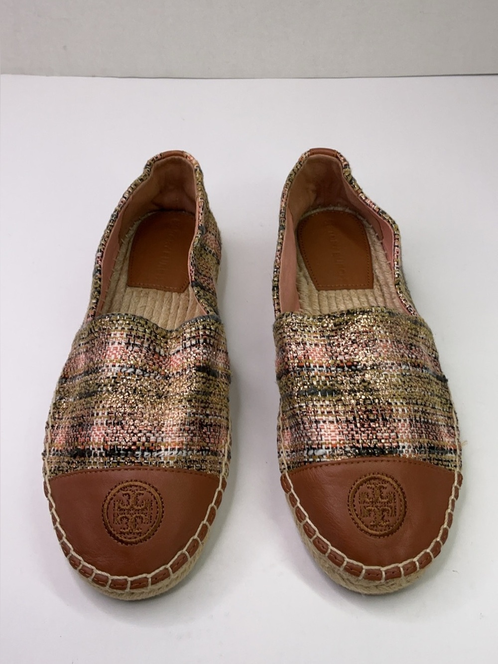 Tory Burch Color-Block Flat Espadrille
